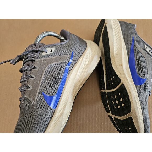 Men Nike Air Zoom Pegasus 40 Sneakers Shoes Smoke Grey/Multi Color FB7179-002 8 - Picture 8 of 15